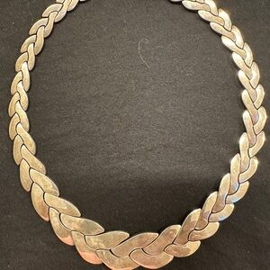 Vintage Mexican Silver 18” necklace